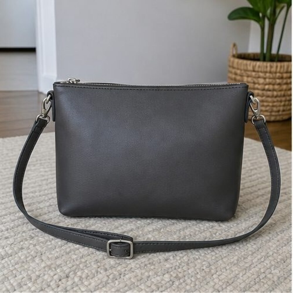 Slate Zip Crossbody Bag